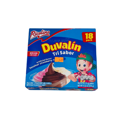Duvalin Sabores Caja 18pc